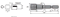 Vessel รุ่น MA20 10x60 บ๊อกแม่เหล็ก แบบ Press-Fit 10x60 D(16mm.) L1(3.96mm.)
