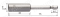 Vessel รุ่น MA20 8x60 บ๊อกแม่เหล็ก แบบ Press-Fit 8x60 D(13.5mm.) L1(3.17mm.)