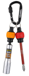 Vessel รุ่น QB-22K2RY หัวจับดอกไขควงแบบ บอล สีเหลือง x 1 , สีแดง x 1 พร้อมห่วง