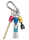 Vessel รุ่น QB-10B หัวจับดอกไขควงปลดเร็ว สีน้ำเงิน