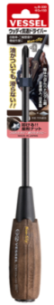 Vessel รุ่น B-330 +3x150 ไขควง Wood Compo กันลื่น ตอกได้ ความยาวแกน 150 ความยาวทั้งตัว 277mm.
