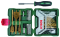 Bosch รุ่น 2607017334 41-piece X-Line Titanium Set ชุดดอกสว่านและดอกสกรูไททาเนียม X-Line พร้อมไขควงปากแบน 41 ชิ้น รหัส 2607017334