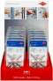 KNIPEX รุ่น SALES DISPLAY  TwinKey® 00 11 01 กุญแจตู้ควบคุม การจัดแสดงบนเคาน์เตอร์ 10 ชิ้น รหัส 00 18 01 V28