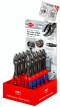 KNIPEX รุ่น Counter Display with 5x 82 01/02 200 คีมจับด้านหน้าและด้านข้าง การจัดแสดงบนเคาน์เตอร์ รหัส 00 18 01 V41