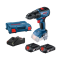 Bosch รุ่น GSR 18V-50 Brushless 2 Ah  สว่านไขควงแบตเตอรี่ 18 V แบต 2 ก้อน 2 Ah + แท่นชาร์จ (06019H50K0)