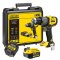 STANLEY รุ่น SBD726M1K-B1 สว่านกระแทกไร้สายไร้แปรงถ่าน V20 รุ่นพรีเมียม 2 สปีด พร้อมแบตเตอรี่ 4AH และแท่นชาร์