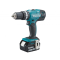 MAKITA  DHP453SF1J สว่านกระแทกไร้สาย 18 โวลต์ ขนาด 13 มม. (1/2 นิ้ว) แรงบิดหมุน 38 NM (แบต 3.0Ah x 1 + แท่นชาร์จ)