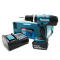 MAKITA  DHP453SF1J สว่านกระแทกไร้สาย 18 โวลต์ ขนาด 13 มม. (1/2 นิ้ว) แรงบิดหมุน 38 NM (แบต 3.0Ah x 1 + แท่นชาร์จ)