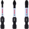 Bosch รุ่น 2608522491 ดอกไขควง สีดำ Impact Control PH1/2/3 Power Bits (แพ็ค 3 ชิ้น)