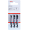 Bosch รุ่น 2608522491 ดอกไขควง สีดำ Impact Control PH1/2/3 Power Bits (แพ็ค 3 ชิ้น)