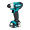 [ MAKITA ] TD110DWYE สว่านไขควงกระแทกไร้สาย 12 โวลต์ 1/4 นิ้ว แรงบิดสูงสุด 110 NM (แบตเตอรี่ 1.5Ah x 2 + แท่นชาร์จ)