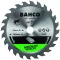 BAHCO No.  8501-165-20-24C ใบเลื่อยวงเดือนตัดไม้ CIRCULAR SAW BLADE 165MM (8501-165-20-24C)