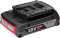 Bosch รุ่น GBA 18V 2.0Ah M-B แบตเตอรี่ 18 โวลต์ ความจุ 2.0 Ah (1600A001CG)