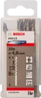 Bosch ดอกเจาะสแตนเลส HSS-CO ขนาด 4.8 มม. (แพ็ค 10 ชิ้น) (2608585884)