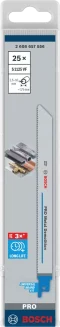 BOSCH รุ่น S1125VF - 25 Pcs. PRO Metal RSB Demolition ใบเลื่อย เซเบอร์ซอว์ รหัส 2608657556