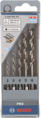 Bosch รุ่น 2608595517 ชุดดอกเจาะโลหะ HSS-G ก้านหกเหลี่ยม จำนวน 5 ชิ้น (ขนาด 2 - 6 มม.)