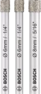 Bosch รุ่น Diamond hard Tile Drill Bit (6 mm.- 12 mm.) ( 2607011626 )