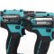 MAKITA CLX224X1 COMBO KIT 12V MAX  สว่าน DF333DZ + สว่านไขควง TD110DZ พร้อมกล่อง รวมแบตเตอรี่ - แท่นชาร์จ