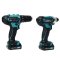 MAKITA CLX228X1 COMBO KIT 12V MAX สว่าน HP333DZ + สว่านไขควง TD110DZ พร้อมกล่อง แบตเตอรี่1.5Ah x2และแท่นชาร์จ