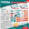 total TOS23063 ชุด COMBO SET เครื่องมือช่างไฟ + แคลมป์มิเตอร์ + มัลติมิเตอร์ 22