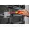 Bosch - รุ่น 1600A02NF7 ชุดไขควงกันไฟ VDE 7 ชิ้น SL2.5/3.5/5.5//6.5PH1/PH2 และไขควงวัดไฟ SL3 VDE Screwdriver Set SL/PH 7 pc