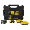 STANLEY รุ่น SBI811D2K-B1 ไขควงกระแทกไร้สายไร้แปรงถ่าน V20 รุ่นกลาง พร้อมแบตเตอรี่ 2AH 2ก้อน พร้อมกล่อง Prostack