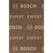 BOSCH รุ่น (P180-240) - 20 Pcs. : EXPERT แผ่นใยขัดน้ำตาล 6"x9" รหัส 2608901212