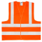 Total รุ่น TSP503 เสื้อจราจร สะท้อนแสง Size XL ( 100% Polyester ) - Reflection Vest