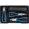 Bosch - รุ่น 1600A016BG - "3pcs plier set   ชุด คีมปากแหลม + คีมปากตรง + คีมปากเฉียง / 1x Long nose plier straight 200mm / 1x combination plier 180mm / 1x diagonal side cutter 160mm" รหัส 1600A016BG