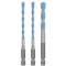 Bosch รุ่น 2608900584 HEX 9 MultiConstruction Drill Bit, 3pc set 5/6/8
