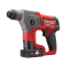 Milwaukee M12 CH-402C สว่านโรตารี่ไร้สาย 12 โวลต์ ระบบ SDS+ แบตเตอรี่ 4 แอมป์อาว x 2 ก้อน