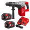 Milwaukee M18 CHM-902C สว่านโรตารี่ไร้สาย 18 โวลต์ 5 กก. SDS Max แบตเตอรี่ 9 แอมป์อาว x 2 ก้อน