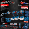 Bosch - Combo Set โปร 5 เทวดา สว่านกระแทก+เครื่องเจียร์+เครื่องเป่าลม+ไขควงกระแทก+ประแจกระแทกไร้สาย พร้อมแบตและแท่นชาร์จ