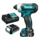 [ MAKITA ] TD110DWYE สว่านไขควงกระแทกไร้สาย 12 โวลต์ 1/4 นิ้ว แรงบิดสูงสุด 110 NM (แบตเตอรี่ 1.5Ah x 2 + แท่นชาร์จ)