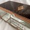 Charlotte Tilbury Cosmetic Box with metal (lace slot) & Mirror