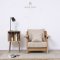 Wood Slash โต๊ะข้างเตียงรุ่น Den (でん) ขนาด 45x28x76 cm ไม้โอ๊ค