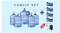 [ส่งในอำเภอเมือง ขอนแก่น] Family Set (เซ็ทครอบครัว)
