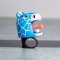Crazy Safety Kids Bicycle Bell  - Blue Giraffe