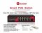 Smart PoE Switch 10port 10/100/1000Mbps & SFP Fiber Optic