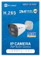 HP-97B20PEL กล้องวงจรปิดไฮวิว ระบบไอพี 2 ล้านพิกเซล ใช้งานภายนอกและภายใน บันทึกภาพสี 24 ชั่วโมง Hiview Bullet Night Color IP Camera PoE 2 MP