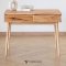 ชุดโต๊ะทำงานไม้สักโมเดิร์น AT054