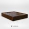 Brick Bed เตียงไม้สักไม่มีหัวเตียง BE029