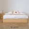 Brick Bed เตียงไม้สักไม่มีหัวเตียง BE029