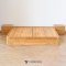 Brick Bed เตียงไม้สักไม่มีหัวเตียง BE029