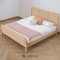 Lisa Bed เตียงไม้สักผสมหวาย BE073