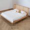Mokka Bed เตียงหวายโครงไม้สัก สไตล์มินิมอล BE091