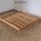 Mochi Bed เตียงไม้สักสไตล์ญี่ปุ่น BE107