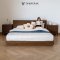 Kawa Bed เตียงไม้สักสไตล์ญี่ปุ่น BE124