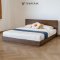 Kawa Bed เตียงไม้สักสไตล์ญี่ปุ่น BE124