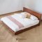 Kawa Bed เตียงไม้สักสไตล์ญี่ปุ่น BE124